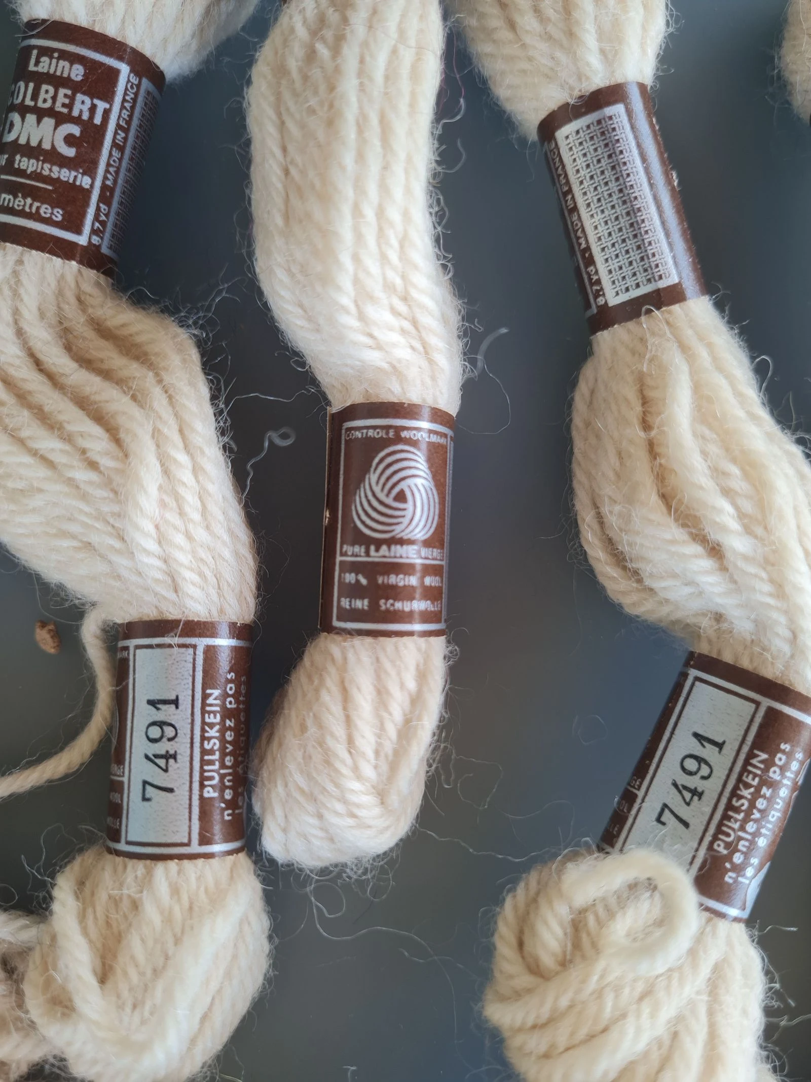 Grote partij nieuwe 100% pure wol 🌺( 61 rollen ) DMC – photo 8
